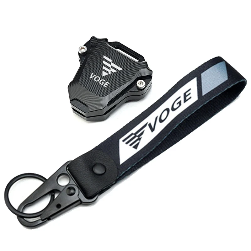 For VOGE 300AC 500AC 300RR 650DS 525R 250RR Motorcycle Badge Keyring CNC Key Cover key Case Shell VOGE 250 300 RR 300 500 AC