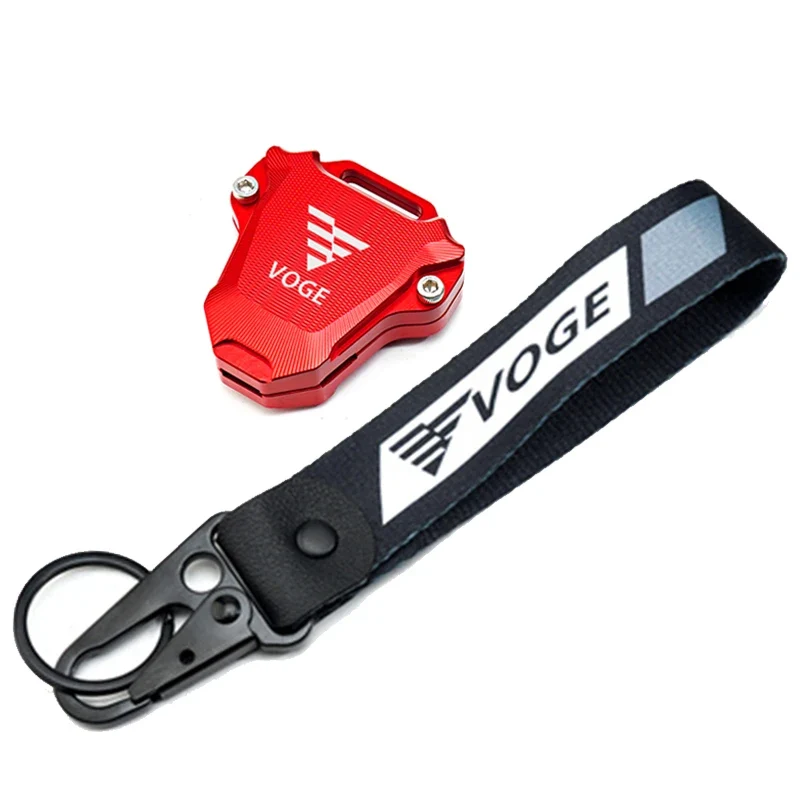 For VOGE 300AC 500AC 300RR 650DS 525R 250RR Motorcycle Badge Keyring CNC Key Cover key Case Shell VOGE 250 300 RR 300 500 AC
