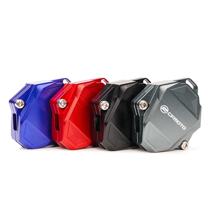 For CFMOTO MT800 250SR 450SR 700CL-X 800MT MT 800 MY22 Motorcycle Accessories Key Cover Case Shell Embroidery Badge Keyring