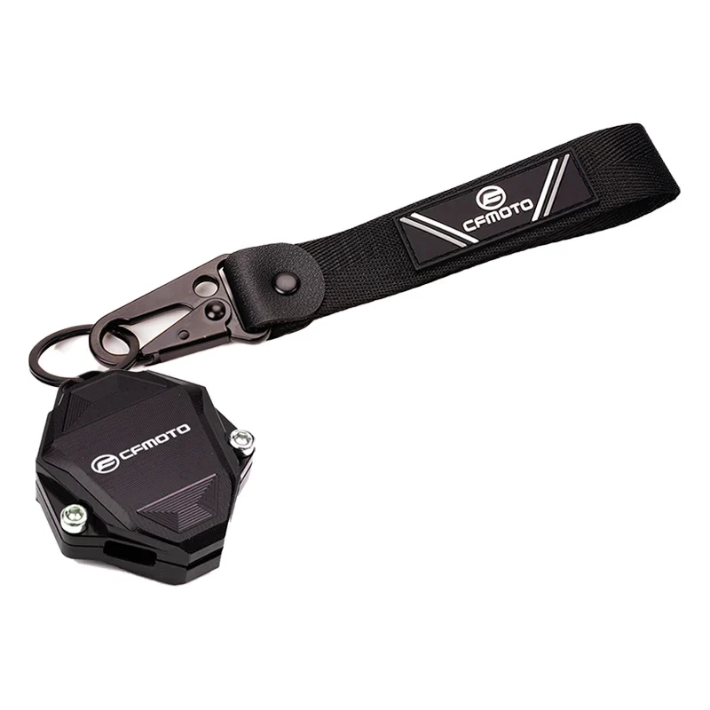 For CFMOTO MT800 250SR 450SR 700CL-X 800MT MT 800 MY22 Motorcycle Accessories Key Cover Case Shell Embroidery Badge Keyring