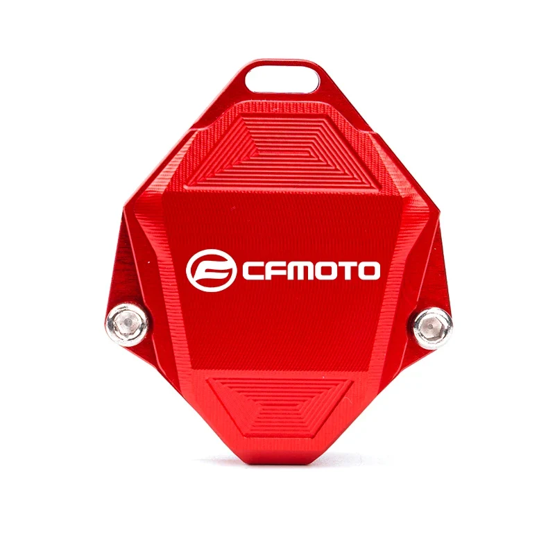 For CFMOTO MT800 250SR 450SR 700CL-X 800MT MT 800 MY22 Motorcycle Accessories Key Cover Case Shell Embroidery Badge Keyring