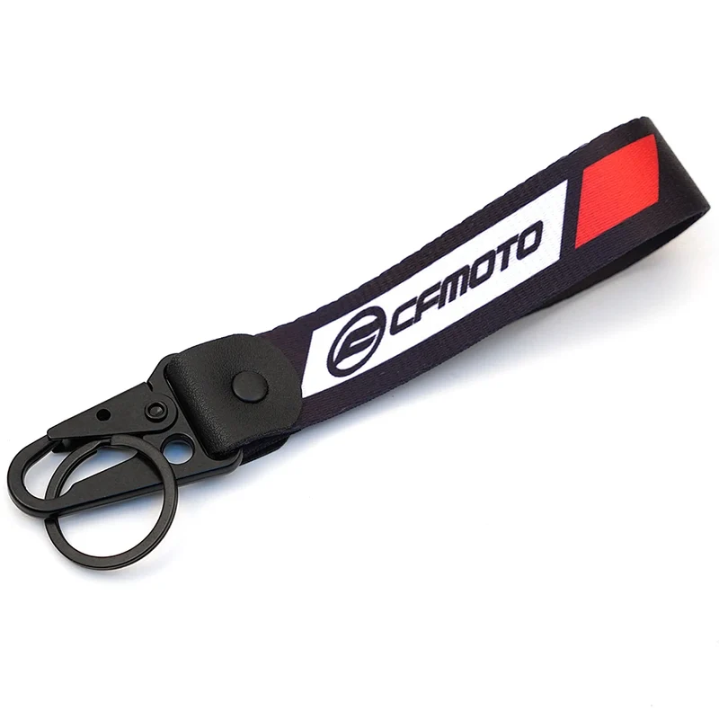 For CFMOTO MT800 250SR 450SR 700CL-X 800MT MT 800 MY22 Motorcycle Accessories Key Cover Case Shell Embroidery Badge Keyring