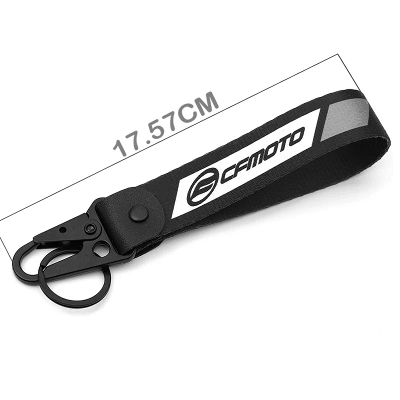 For CFMOTO MT800 250SR 450SR 700CL-X 800MT MT 800 MY22 Motorcycle Accessories Key Cover Case Shell Embroidery Badge Keyring