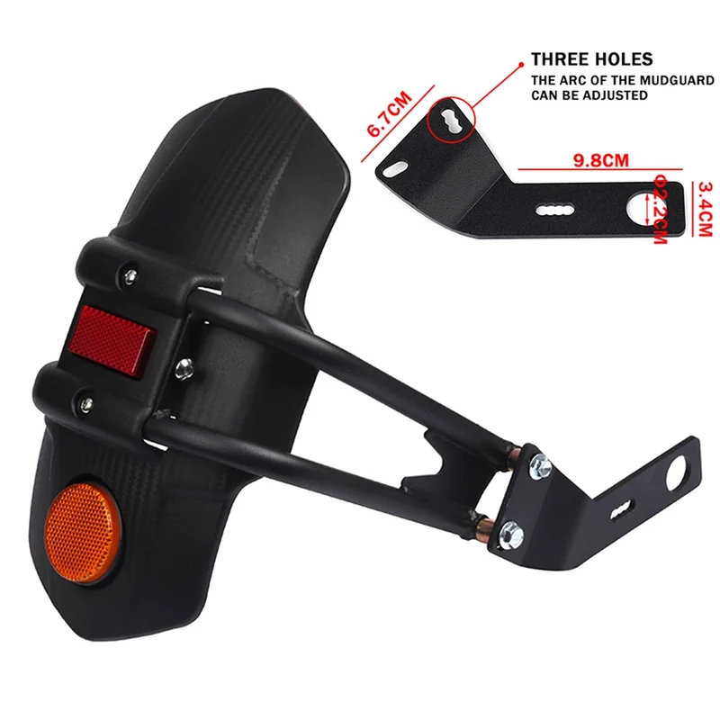 For VOGE R125 125R R 125 R Brivido R125 125R Motorcycle Accessories Rear Fender Mudguard Mudflap Splash Guard Wheel Protector