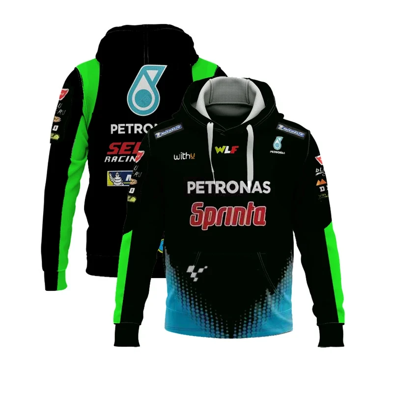 2023 Blue Sweatshirt with Men's Hooded Motorcycle Racing Suit Compatible with Yamaha Track Popular 2023 Novelty