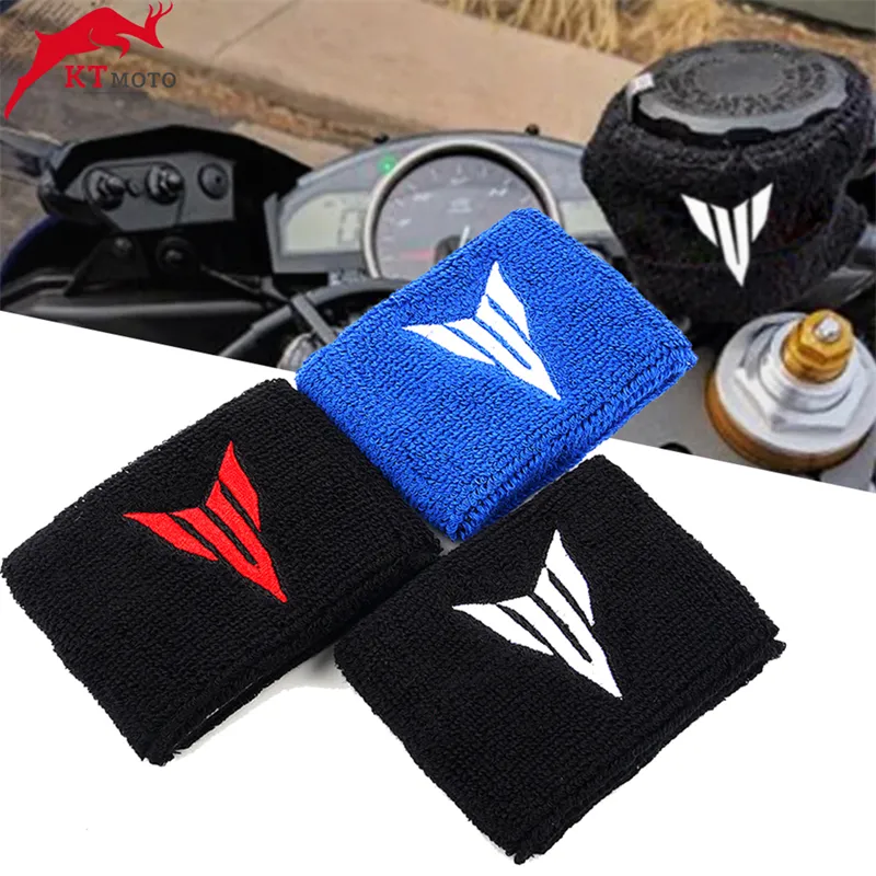 For YAMAHA MT09 MT07 MT10 FZ07 FZ09 MT-07 MT-09 Motorcycle Front Brake Reservoir Sock Fluid Oil Tank Cup Cover Sheath Sleeves