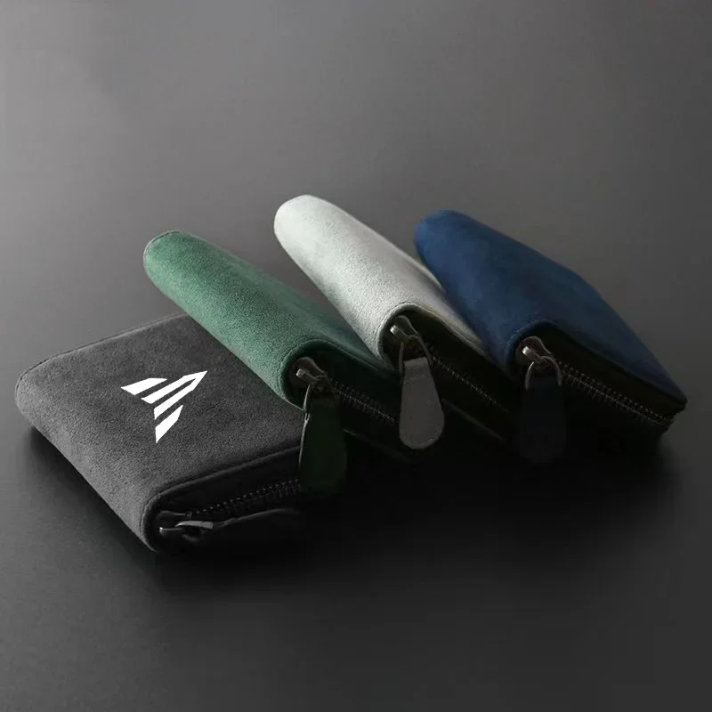 Motorcycle Suede Leather Portable storage box driver's license ID storage bag For Yamaha MT01 MT09 MT07 MT10 MT03 MT-01 MT-10