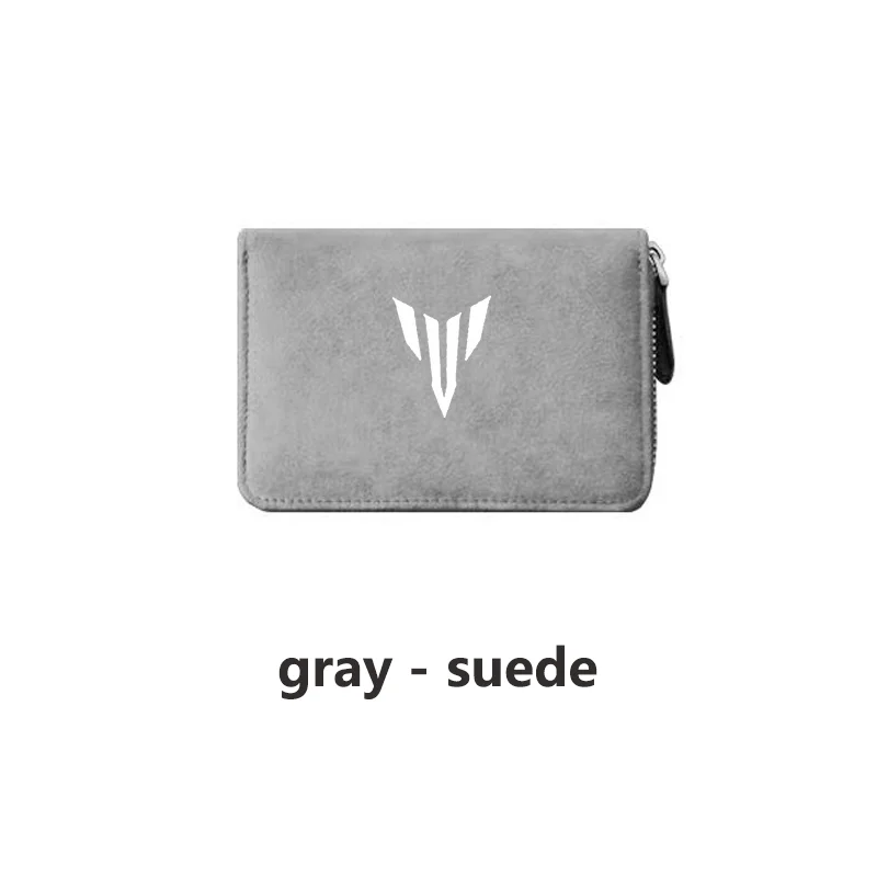Motorcycle Suede Leather Portable storage box driver's license ID storage bag For Yamaha MT01 MT09 MT07 MT10 MT03 MT-01 MT-10