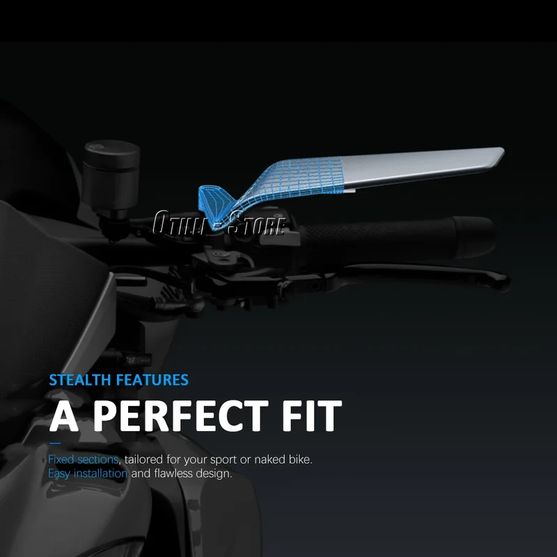 New CB750 Hornet 2023 Mirror Motorcycle Accessories 360° rotation Side Rearview Mirrors For Honda CB 750 HORNET