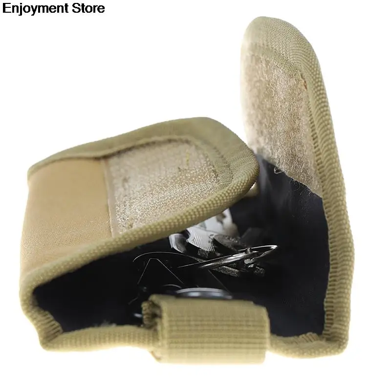 Outdoor Military Molle Pouch Belt Tactical EDC Key Wallet Small Pocket Keychain Holder Case Waist Pack Bag