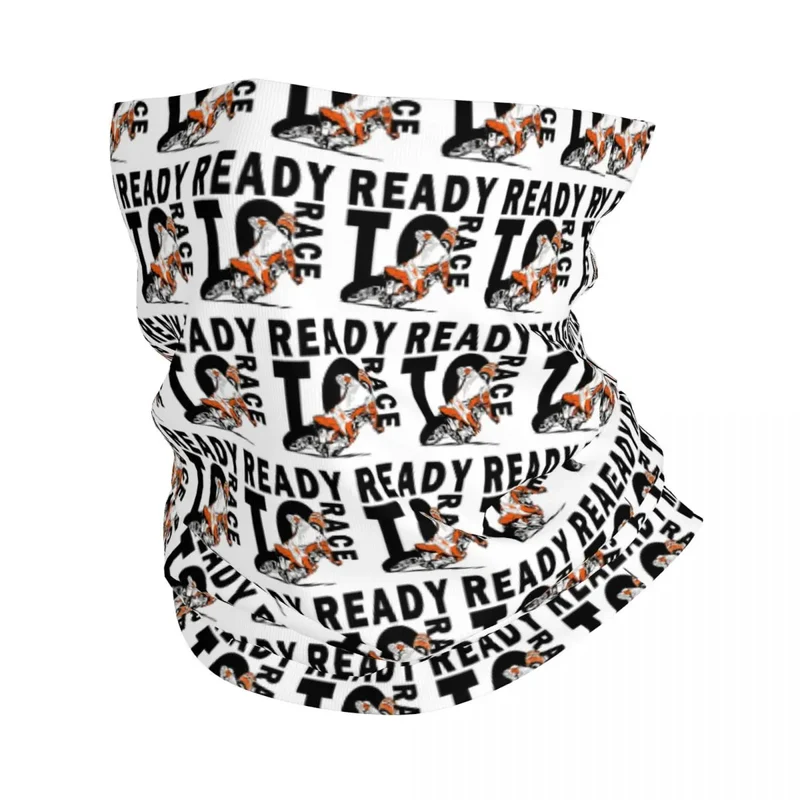 Ready To Race Austrian Motorcycle Neck Gaiter Women Men Windproof Winter Bandana Scarf for Cycling