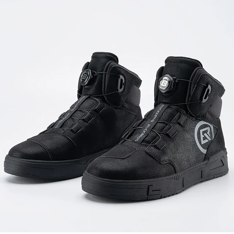 ROCKBROS Cycling Motorcycle Shoes Men Women Bike Shoes Flat Boots MTB Road Casual Sports Footwear Hiking Bicycle Sneakers