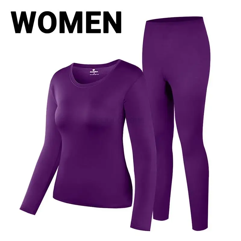 HEROBIKER Men's Thermal Underwear Sets Outdoor Sports Hot-Dry Winter Warm Thermo Underwear Bicycle Skiing Long Johns Base Layers
