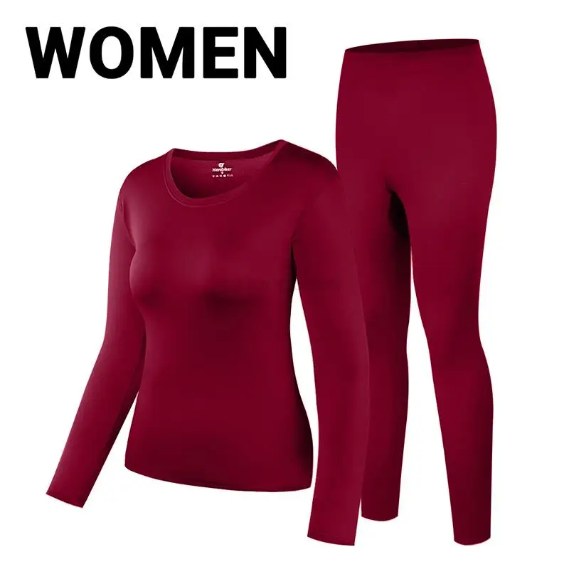 HEROBIKER Men's Thermal Underwear Sets Outdoor Sports Hot-Dry Winter Warm Thermo Underwear Bicycle Skiing Long Johns Base Layers