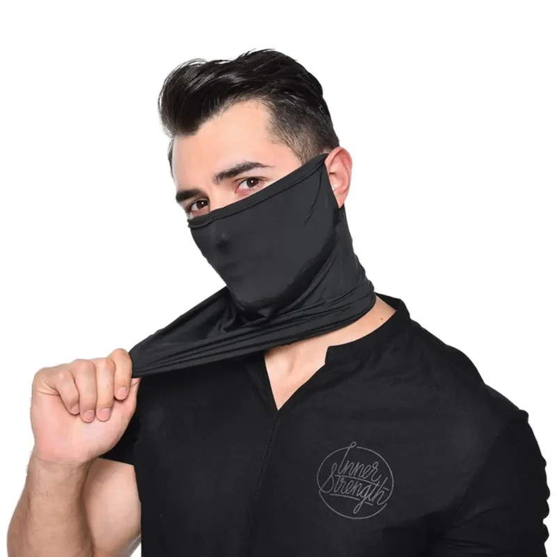 1Pc Ourdoor Cycling Hiking Camping Hunting Running Ice Silk Neck Tube Scarf Bandana Bike Anti-UV Face Bandana Magic Scarf Women