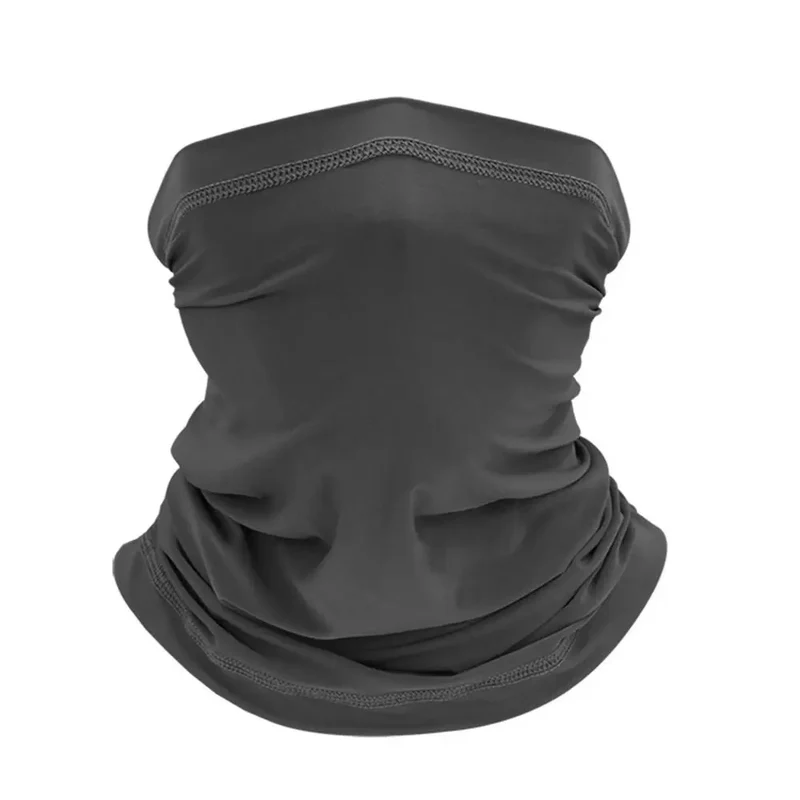 1Pc Ourdoor Cycling Hiking Camping Hunting Running Ice Silk Neck Tube Scarf Bandana Bike Anti-UV Face Bandana Magic Scarf Women
