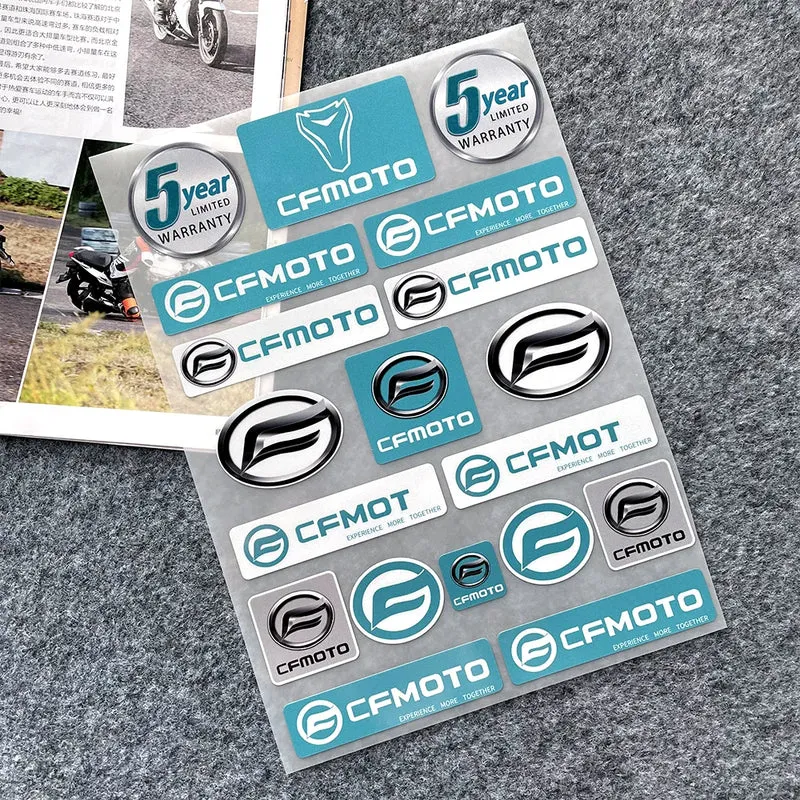 for CF CFmoto 450SR 650 MT 800NK 800 800MT Pegatinas Moto Motorcycle Accessories Stickers Shock Absorbers Reflective Decals