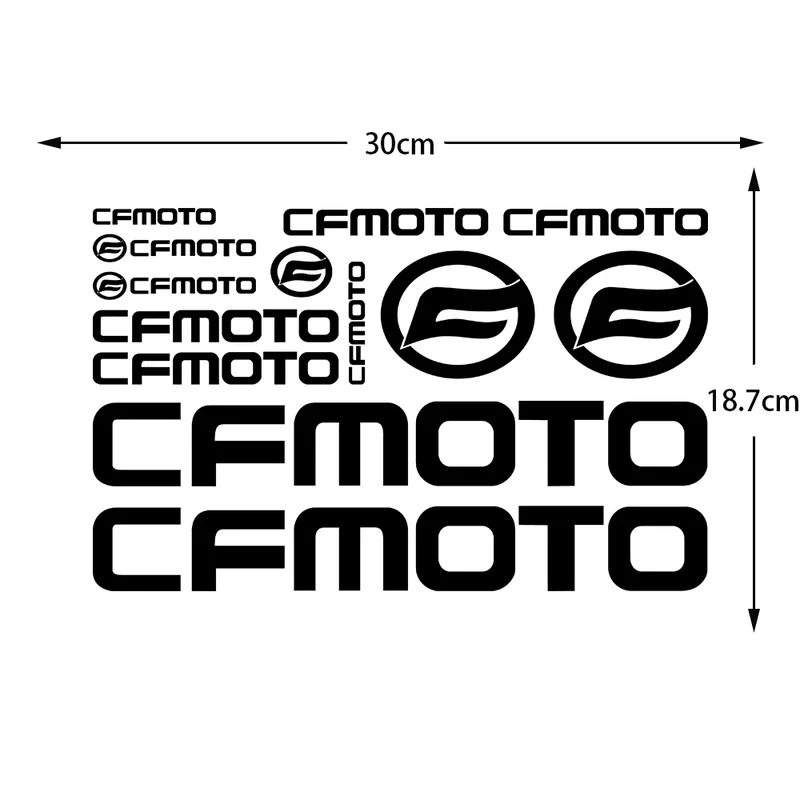 for CF CFmoto 450SR 650 MT 800NK 800 800MT Pegatinas Moto Motorcycle Accessories Stickers Shock Absorbers Reflective Decals