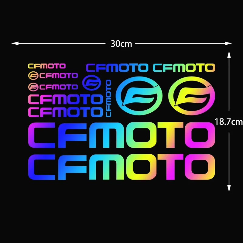 for CF CFmoto 450SR 650 MT 800NK 800 800MT Pegatinas Moto Motorcycle Accessories Stickers Shock Absorbers Reflective Decals