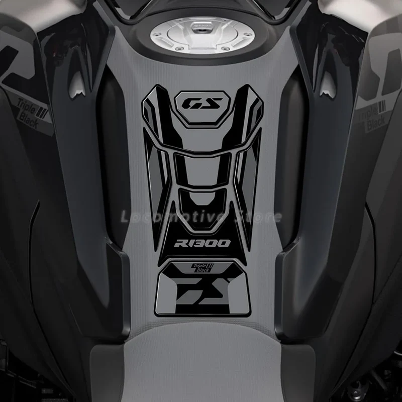 For BMW R 1300 GS R1300GS 2023 2024 R1300GS Accessories Tank Mat 3D Epoxy Resin Protection Sticker Kit