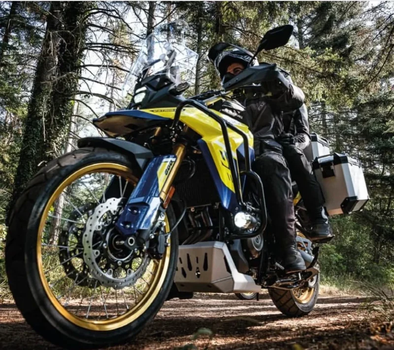 For Suzuki V-STROM DL800 DE DL800DE 2023 Motorcycle Engine Guard Crash Bar Tank Bumper Protector Bar DL 800DE