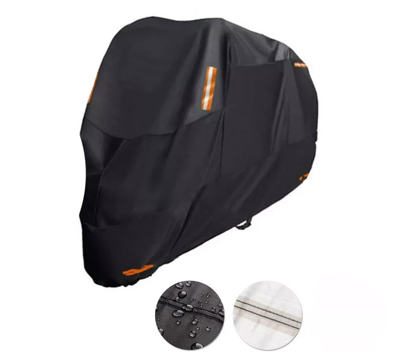 Motorcycle Cover 300D Polyester Covers Moto Scooter Raincoat Waterproof Protection for Honda Suzuki Kawasaki Yamaha BMW