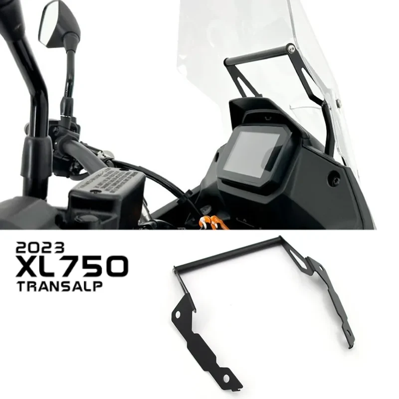 For Honda XL750 XL 750 Transalp 2023- Motorcycle Accessories GPS Smart Phone Navigation Mount Mounting Bracket Adapter Holder