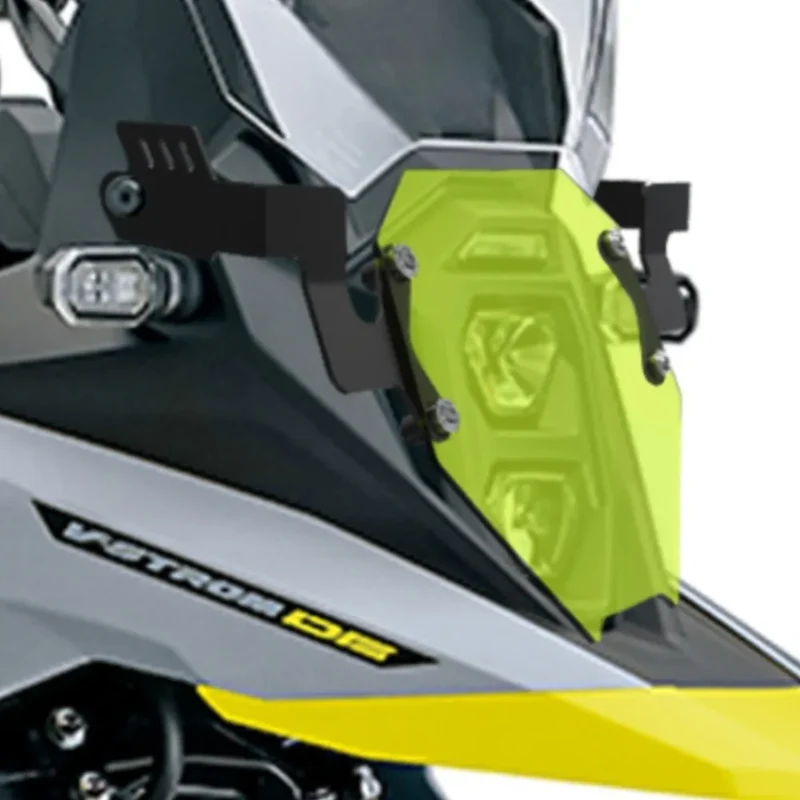 For Suzuki V-Strom 800DE 2023-2024-2025 NEW Motorcycle CNC Acrylic Clear Headlight Protection Guard Lens Cover VStrom 800 DE
