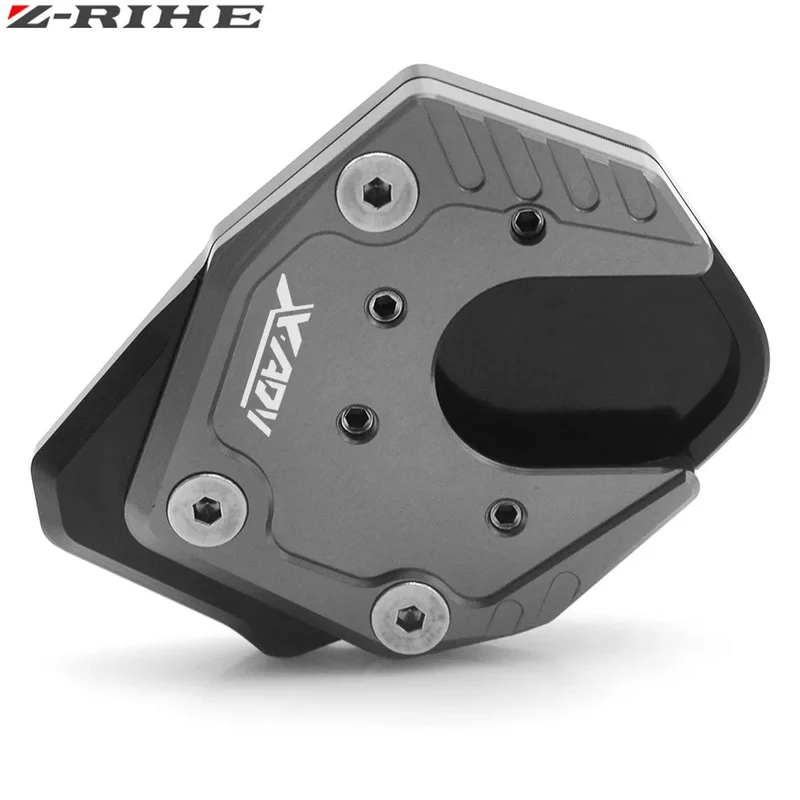 For Honda X-ADV X ADV XADV ampliar 2017 2018 Motorcycle Kickstand Extension Side Stand Plate Pad Enlarger XADV