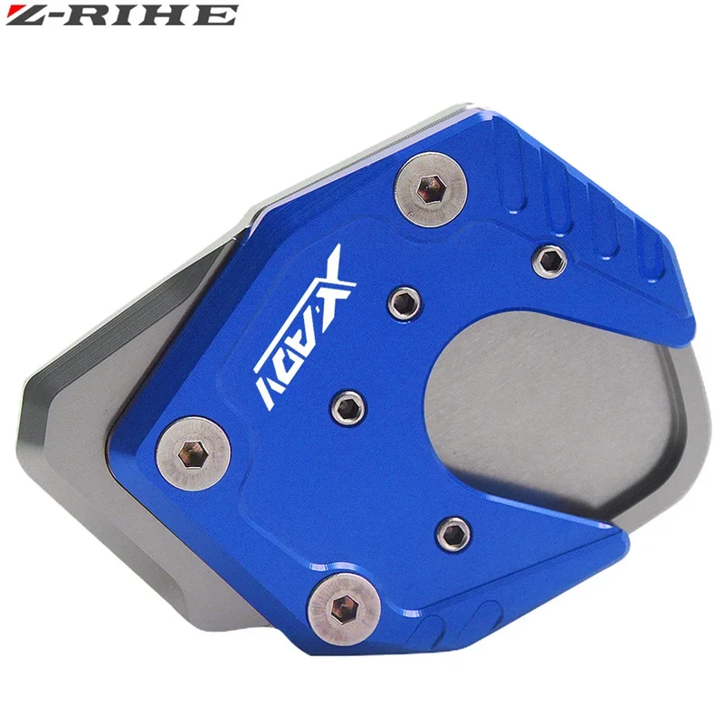For Honda X-ADV X ADV XADV ampliar 2017 2018 Motorcycle Kickstand Extension Side Stand Plate Pad Enlarger XADV