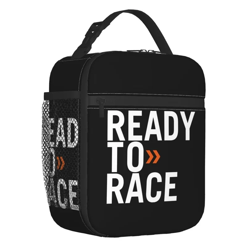 Ready To Race Thermal Insulated Lunch Bag Enduro Cross Motocross Bitumen Bike Life Resuable Lunch Container Storage Food Box