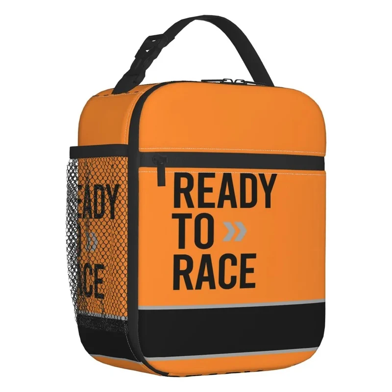 Ready To Race Thermal Insulated Lunch Bag Enduro Cross Motocross Bitumen Bike Life Resuable Lunch Container Storage Food Box