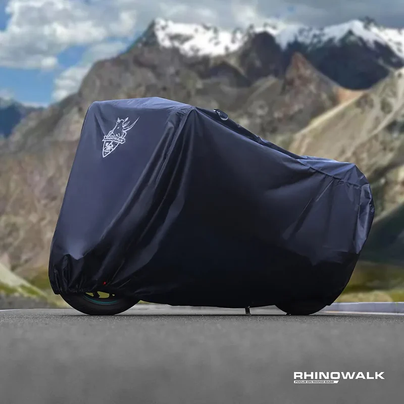Rhinowalk Motorcycle Cover Outdoor Motorbike Rain Cover Protection Dust Wind Sunshade Dustproof Cover Fit For Universal Motor