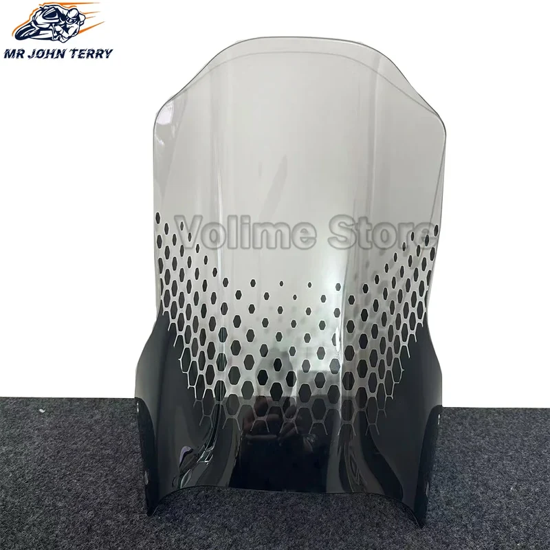 For Ducati Desert X DesertX desertX 2022 2023 Motorcycle Windshield Covers Screen Smoke Lens Motorbikes Deflector