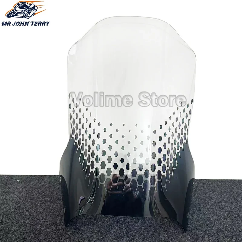 For Ducati Desert X DesertX desertX 2022 2023 Motorcycle Windshield Covers Screen Smoke Lens Motorbikes Deflector