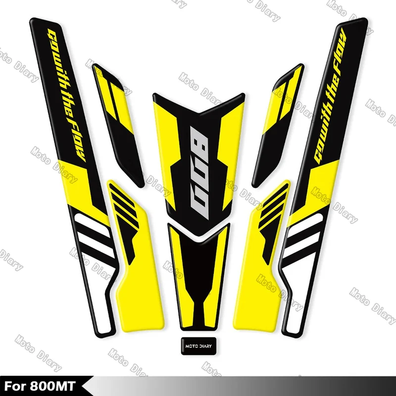 800MT Fuel Tank Sticker Oil Gas Cap 3D Decal Cover Protector Waterproof For CFMOTO 800MT cf moto 800 mt