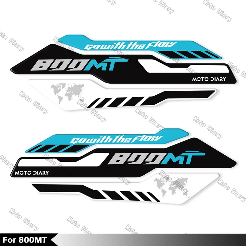 800MT Fuel Tank Sticker Oil Gas Cap 3D Decal Cover Protector Waterproof For CFMOTO 800MT cf moto 800 mt