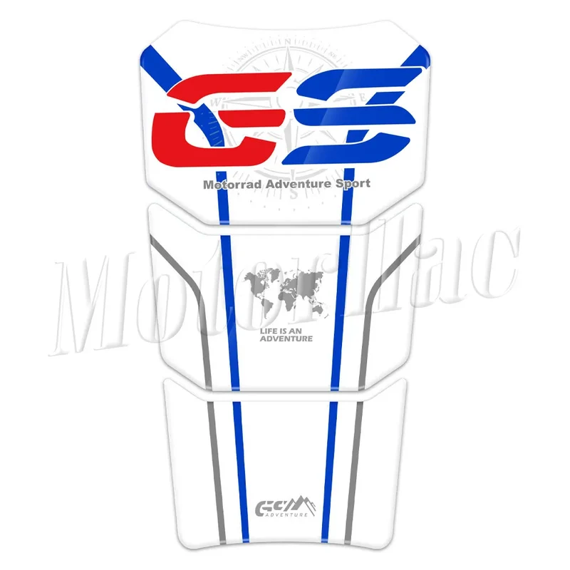 3D R 1200/1250 GS Adv Tank Pad Stickers Gas Tank Protection Decals For BMW R1250GS Adventure 2019-23 R1200GS Adv LC 2014-19