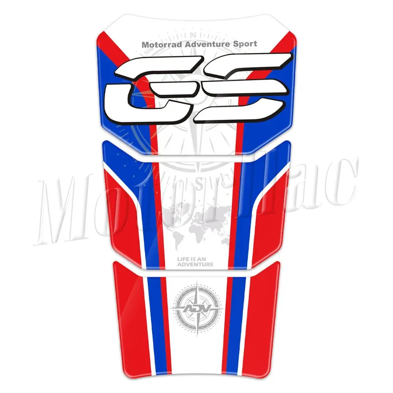 3D R 1200/1250 GS Adv Tank Pad Stickers Gas Tank Protection Decals For BMW R1250GS Adventure 2019-23 R1200GS Adv LC 2014-19