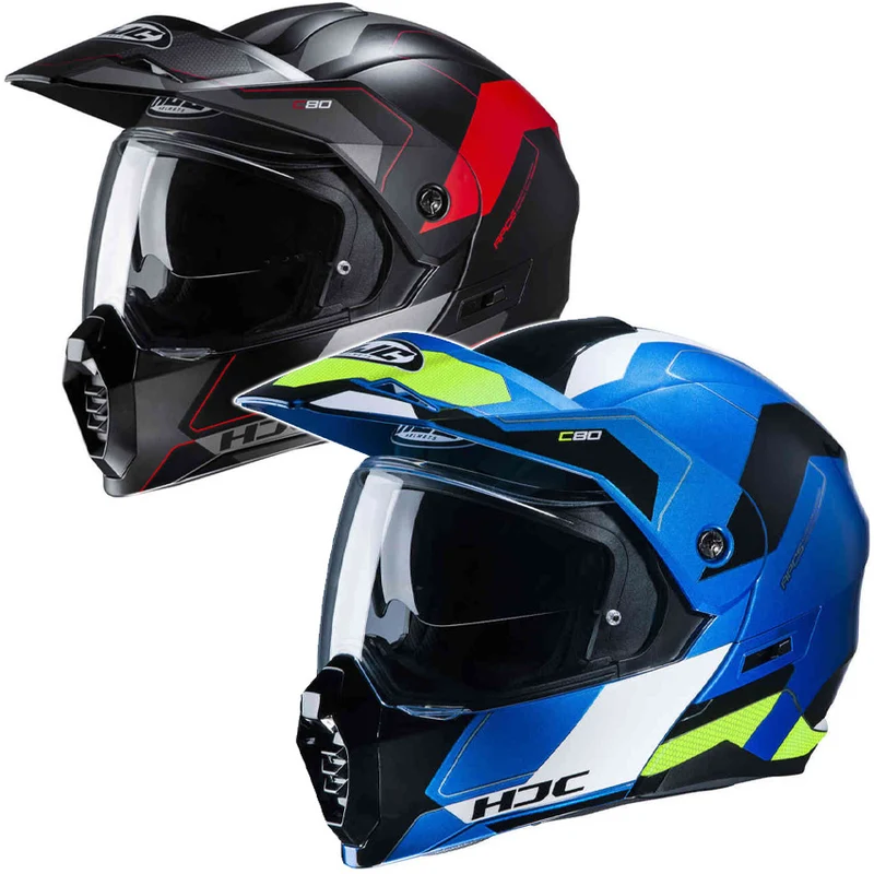 CAPACETE TRAIL MODULAR HJC C80 ROX