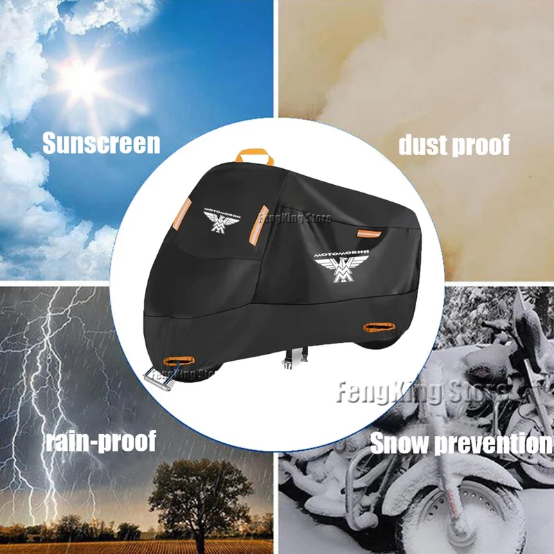 Motorcycle Cover UV Protection Dustproof Snowproof Motorcycle Waterproof Cover For Moto Morini XCape X Cape X-Cape 650 650X
