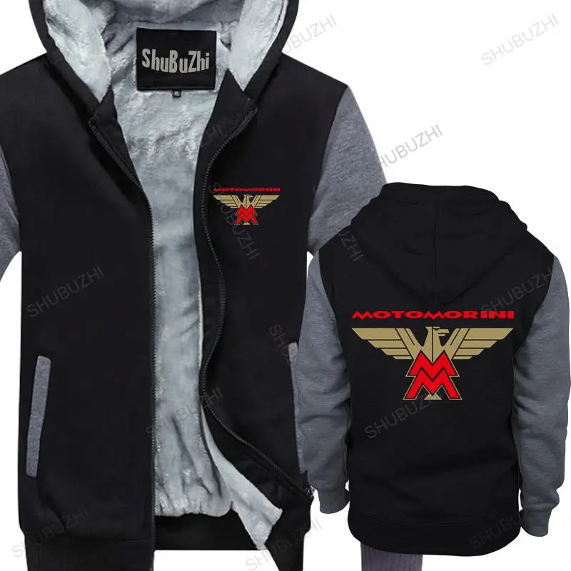 cotton man hoodies winter jacket Moto Morini jacket Motorcycle Biker Classic Retro Race Logo warm coat men sweatshirt