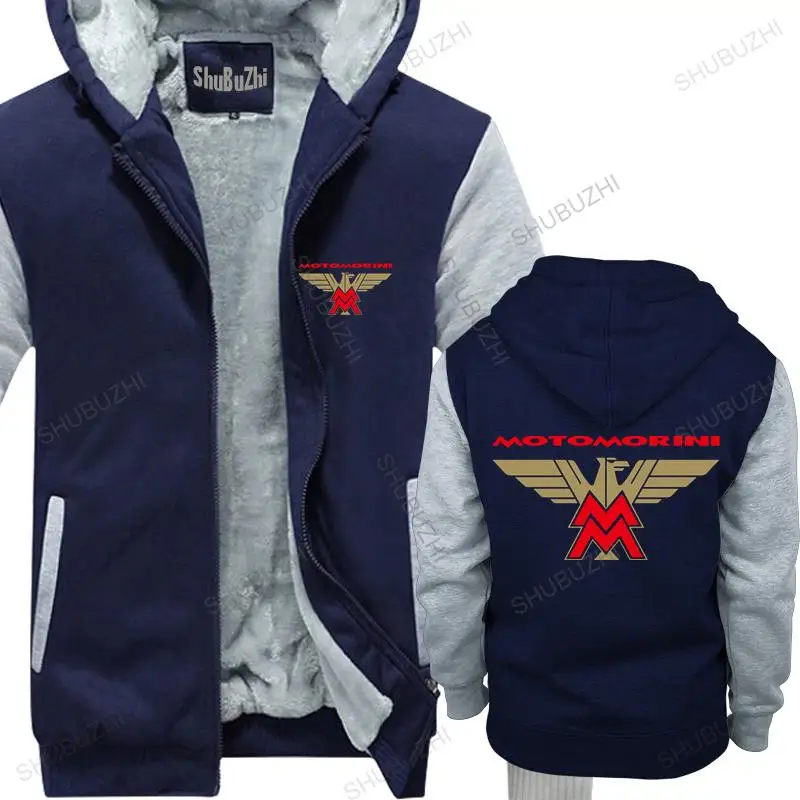 cotton man hoodies winter jacket Moto Morini jacket Motorcycle Biker Classic Retro Race Logo warm coat men sweatshirt