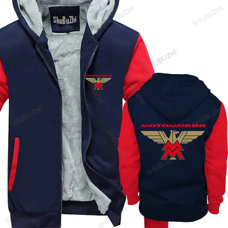 cotton man hoodies winter jacket Moto Morini jacket Motorcycle Biker Classic Retro Race Logo warm coat men sweatshirt