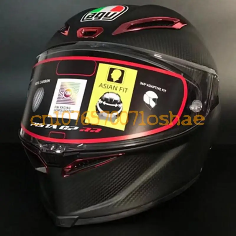 PISTA GPRR High Strength Carbon Fibre Full Face Helmet,For Motorcycle Racing And Road Cruising Motorcycle Protective Helmet