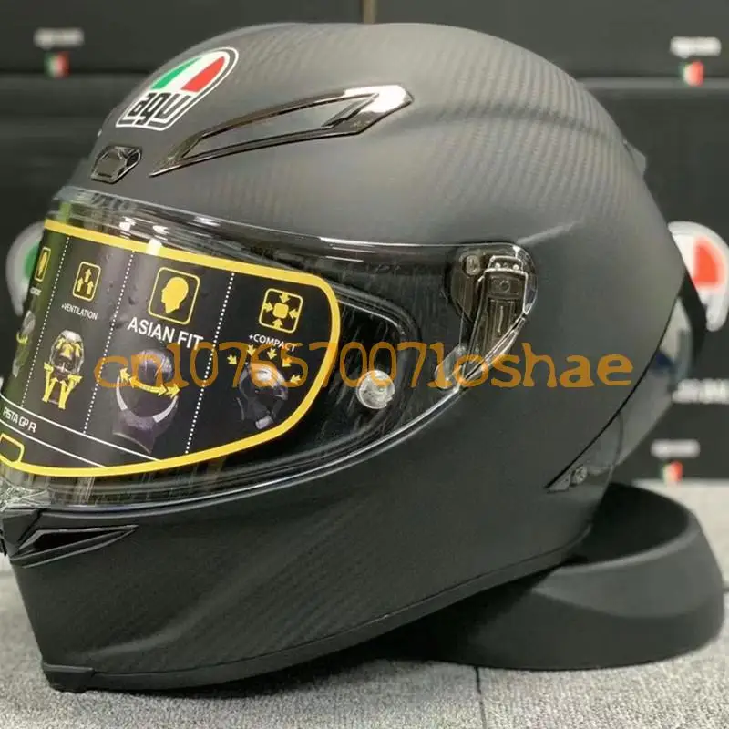 PISTA GPRR High Strength Carbon Fibre Full Face Helmet,For Motorcycle Racing And Road Cruising Motorcycle Protective Helmet