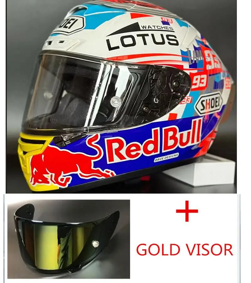 Motorcycle Full-face Helmet SHOEI X-14 Helmet X-SPIRIT III X-Fourteen Sports bicycle racing helmet Red Power Up,Capacete