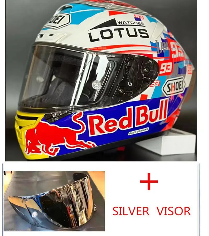 Motorcycle Full-face Helmet SHOEI X-14 Helmet X-SPIRIT III X-Fourteen Sports bicycle racing helmet Red Power Up,Capacete
