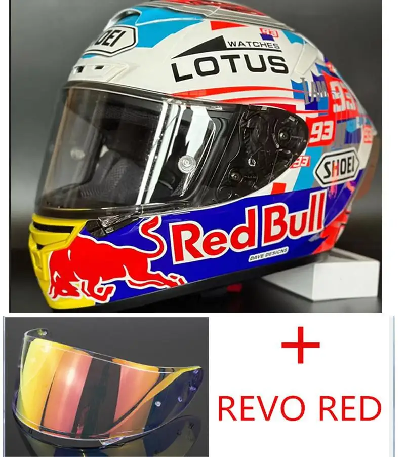 Motorcycle Full-face Helmet SHOEI X-14 Helmet X-SPIRIT III X-Fourteen Sports bicycle racing helmet Red Power Up,Capacete