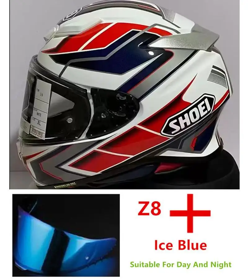 Full Face Motorcycle Helmet SHOEI Z8 RF-1400 NXR 2 PROLOGUE TC-1 Helmet Riding Motocross Racing Motobike Helmet ,Capacete